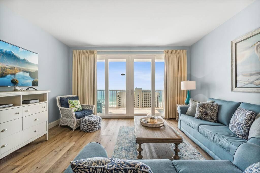 Spacious Beach Condo With Gulf Views! Sleeps 8! By Dolce Vita Getaways Pcb Panama City Beach Exterior photo