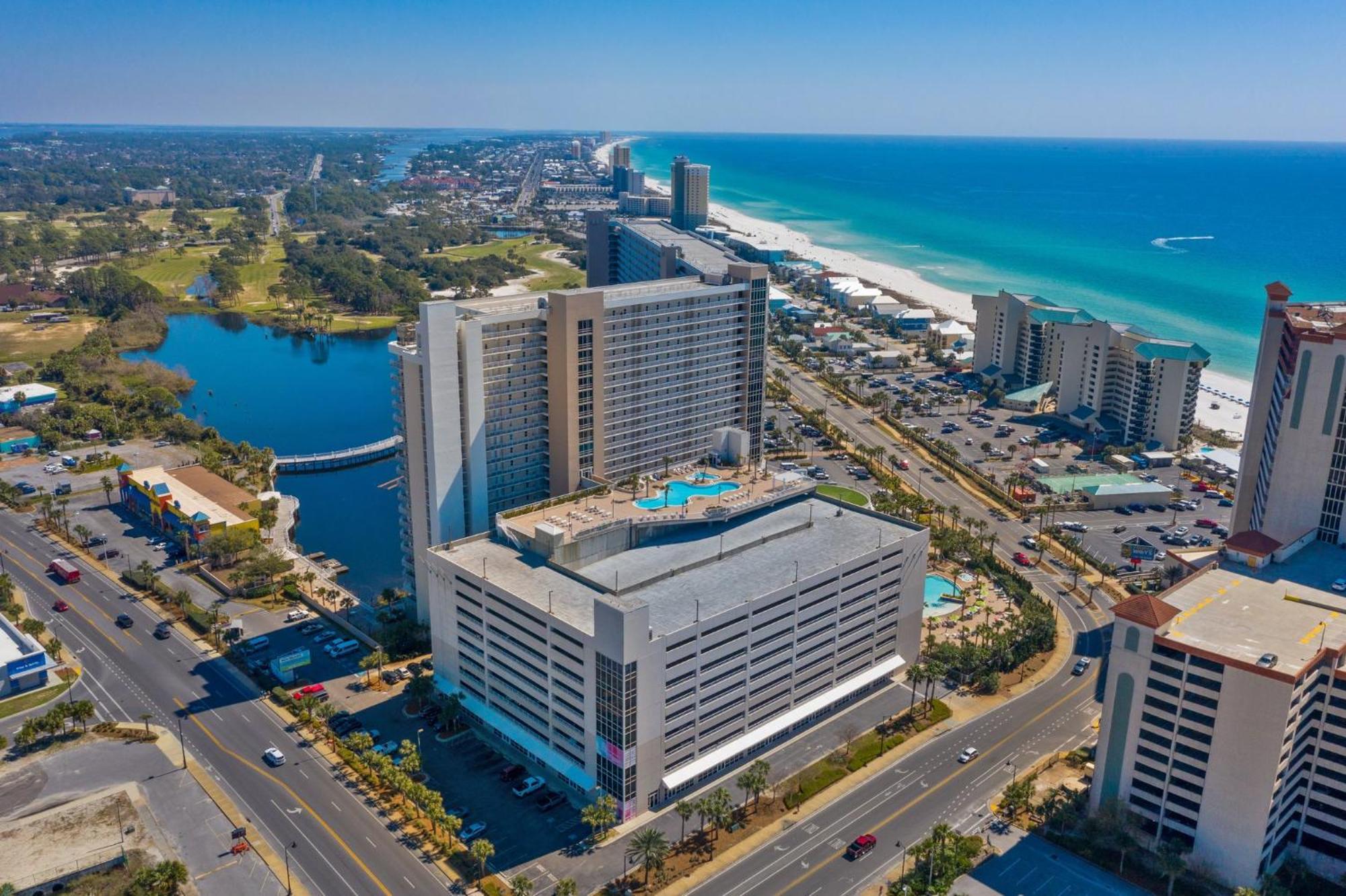 Spacious Beach Condo With Gulf Views! Sleeps 8! By Dolce Vita Getaways Pcb Panama City Beach Exterior photo